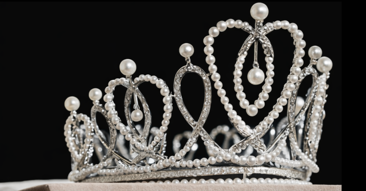 The Mikimoto-created Tournament of Roses Rose Queen crown, restored by George Necula