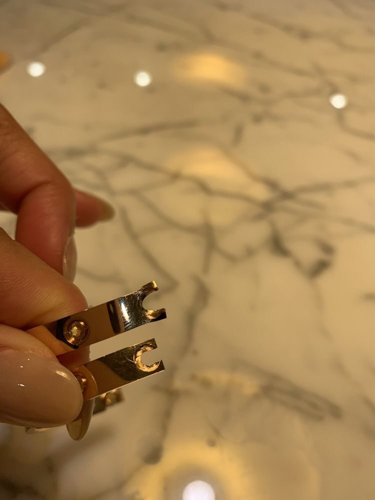 Cartier Love Bracelet — Hinge Repair by George Necula, view 3