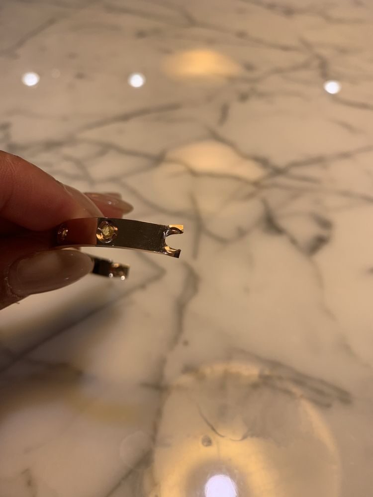 Cartier Love Bracelet — Hinge Repair by George Necula, view 4