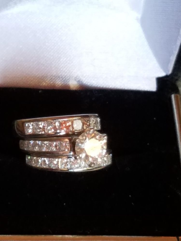 Diamond Bridal Set by George Necula