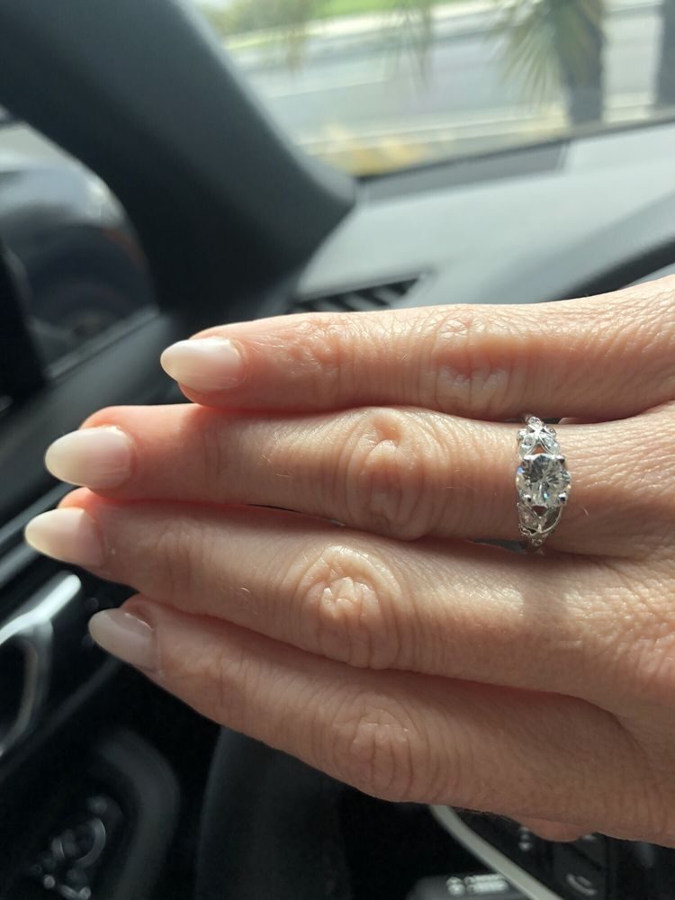 Filigree Engagement Ring by George Necula