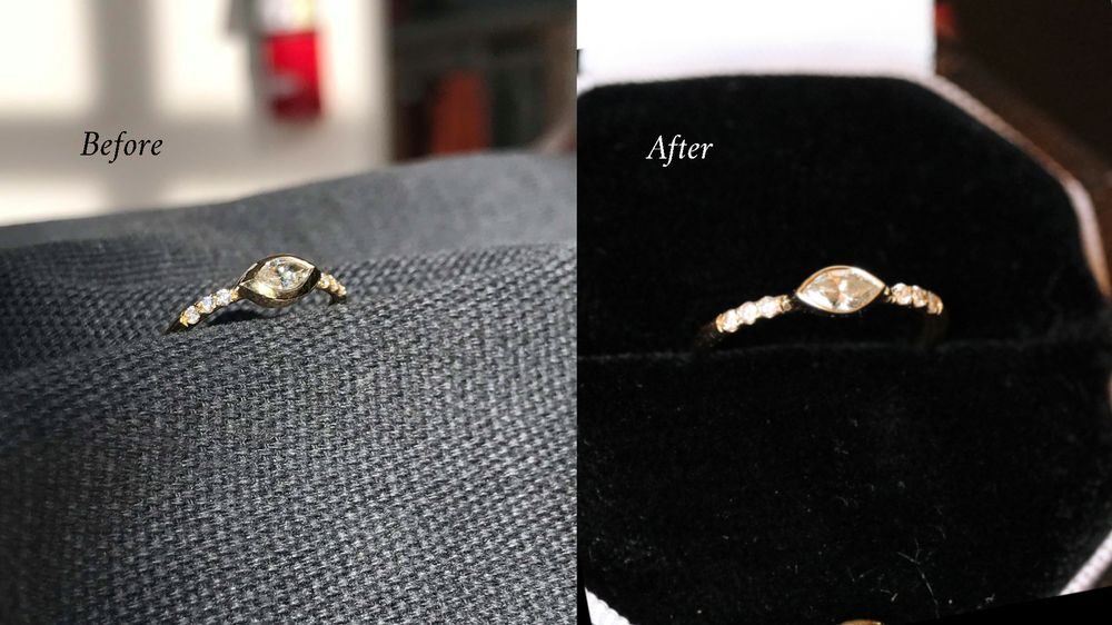 Marquise Diamond Ring — Redesign by George Necula, view 3