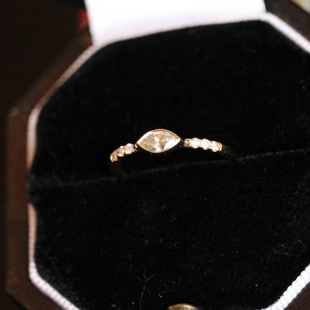 Marquise Diamond Ring — Redesign by George Necula, view 5