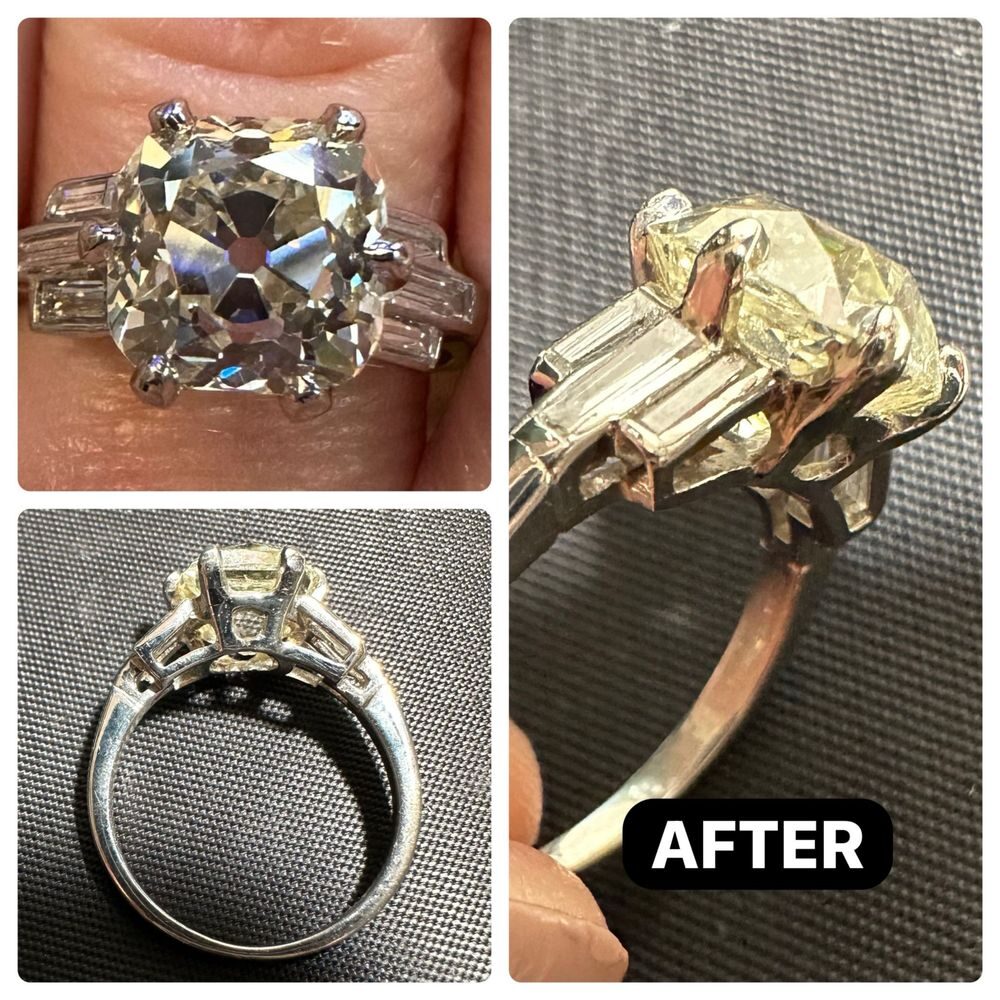 Rebuilding a Failing Prong on a Diamond Ring by George Necula, view 3
